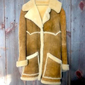 H bar C Vintage Sherpa Coat